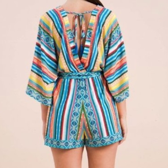 Forever 21 multicolored romper - Picture 2 of 7